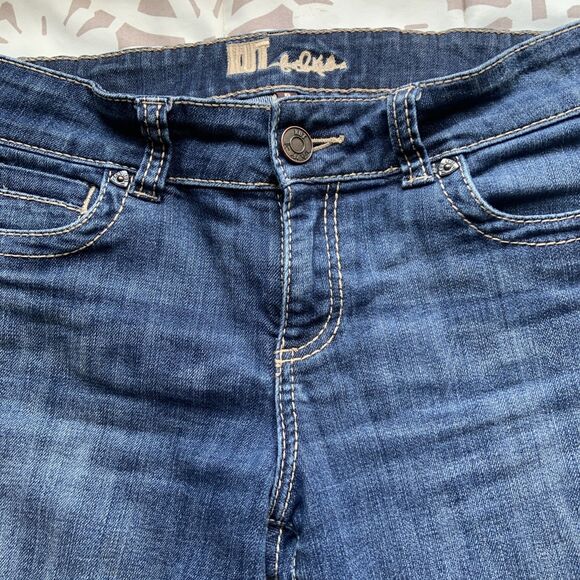 Kut from the Kloth Jeans Womens 6 Capri Cropped Style KC035MA1 Actual Size 30x19 - Picture 2 of 7
